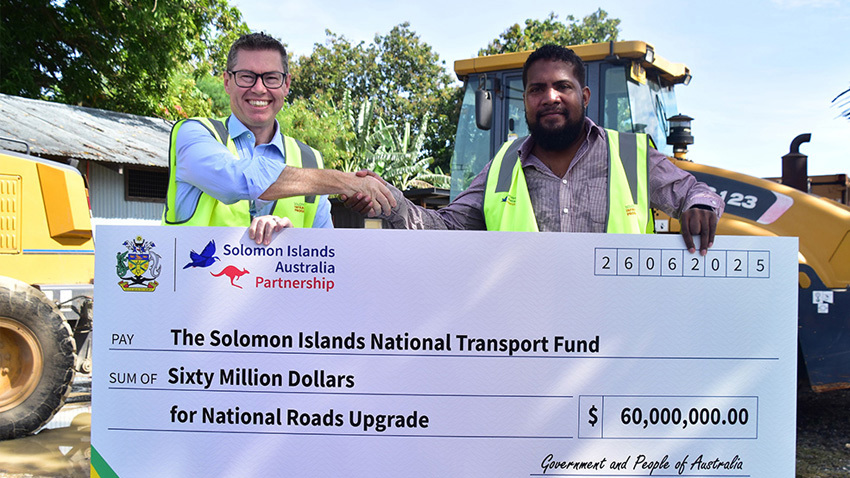 $60 Million to Support Roads Upgrades in Solomon Islands