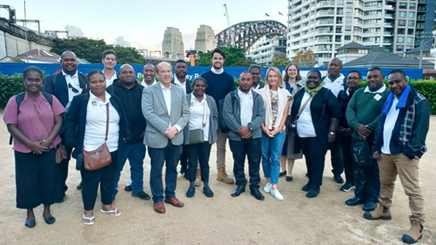 Second Infrastructure Study tour completed